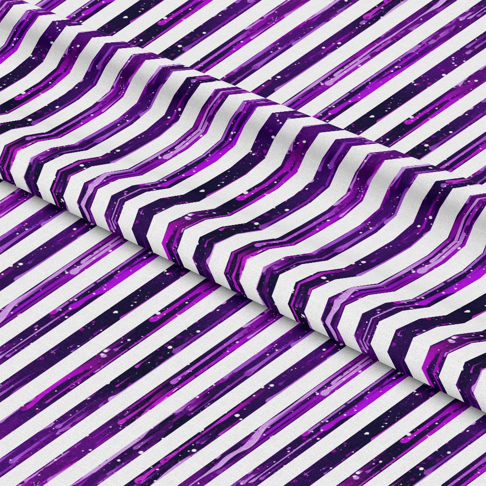 Dripping Purple Liquid Pattern 19 Quilting Cotton Fabric
