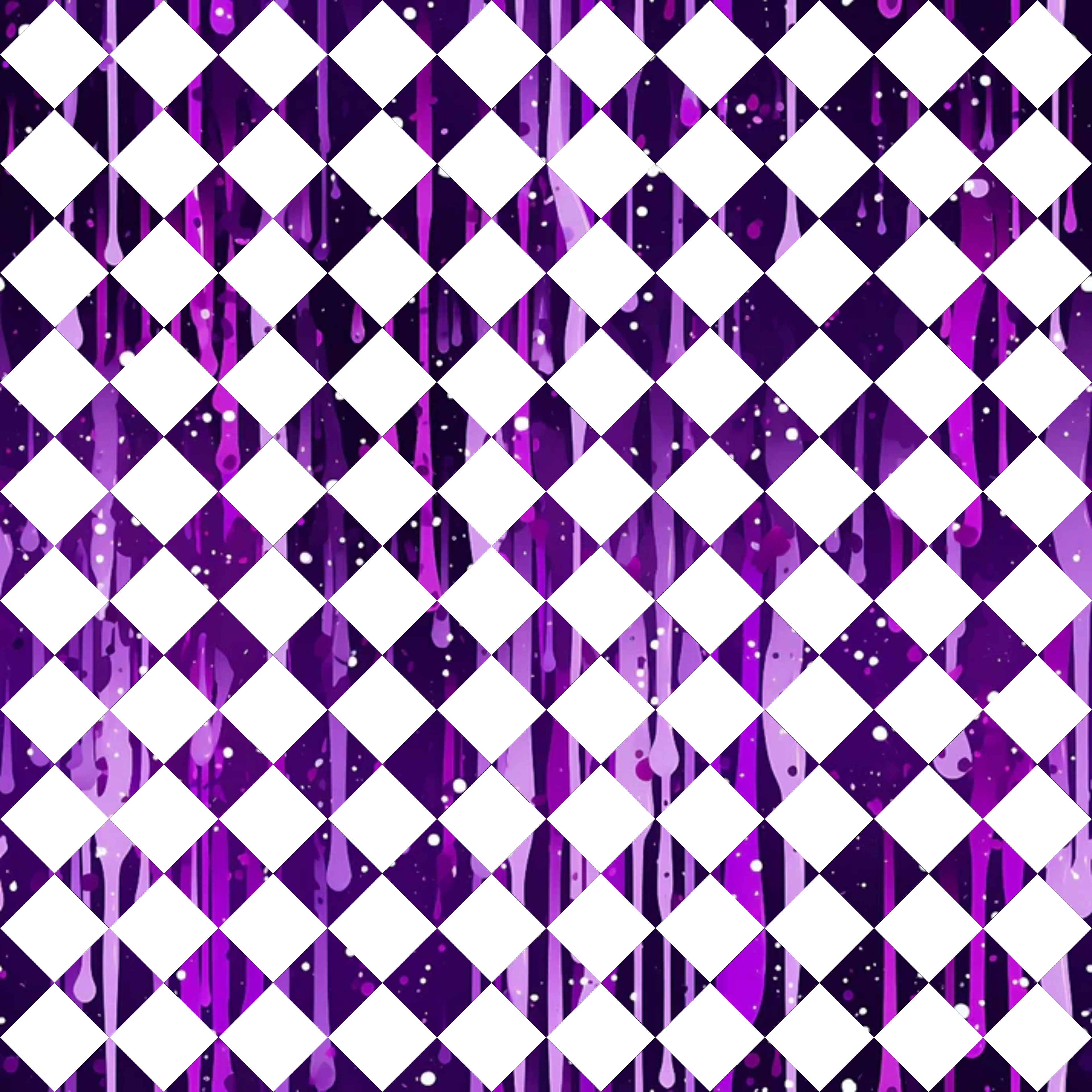Dripping Purple Liquid Pattern 20 Minky Fabric