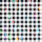 Dripping Rainbow Liquid Pattern 16 Minky Fabric