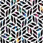 Dripping Rainbow Liquid Pattern 24 Minky Fabric
