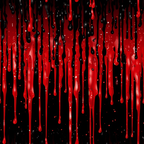 red, black, dripping, liquid, blood, drops, gothic, dark, horror, spooky, dramatic, flowing, streaks, splatter,, fabric panel, halloween, macabre, crimson, viscous