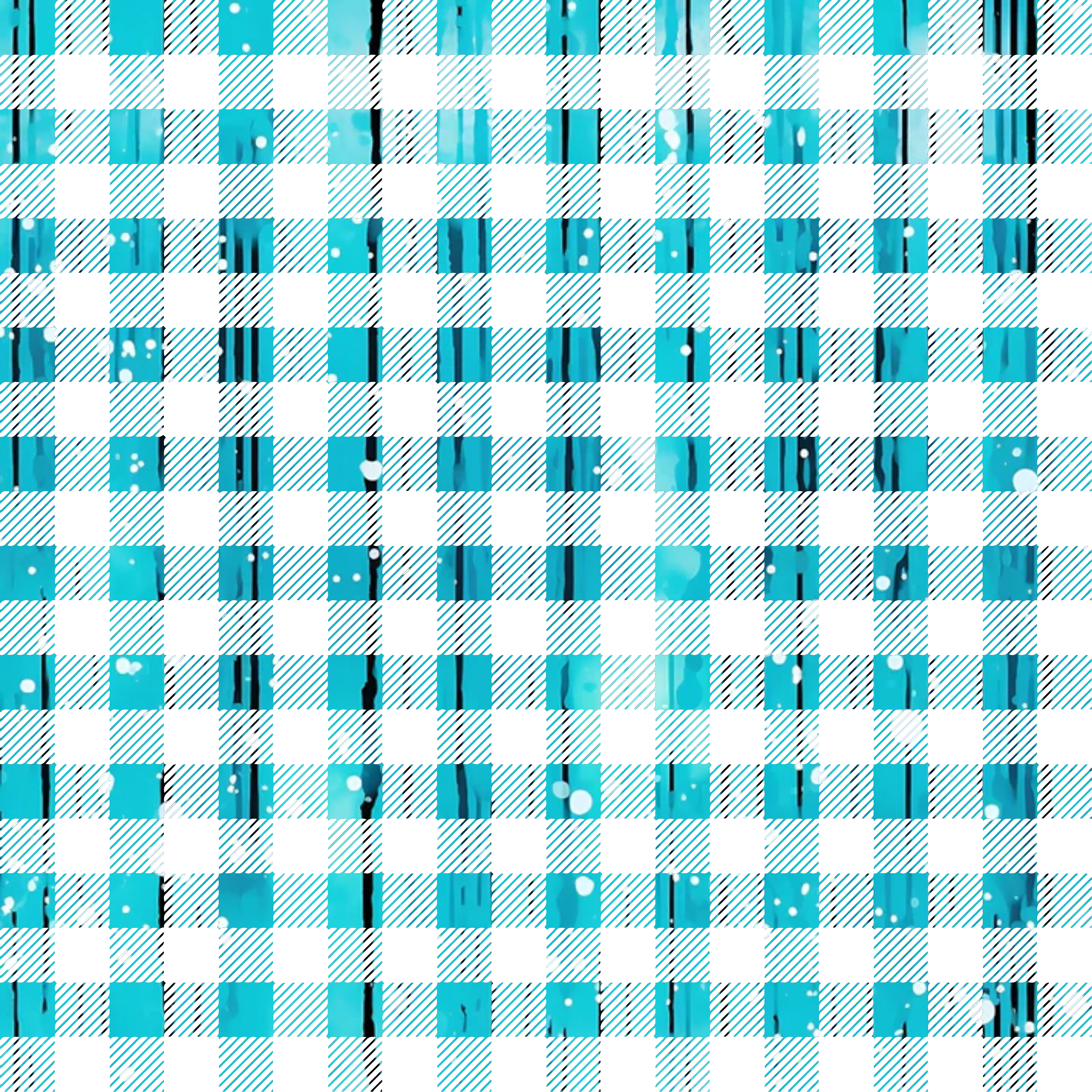 Dripping Turquoise Liquid Pattern 13 Minky Fabric