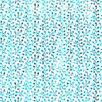 turquoise, aqua, teal, white, black, floral pattern, botanical design, branching vines, small flowers, organic motifs, repeating pattern,, fabric panel, nature inspired, delicate blooms, scattered florals, flowing branches, contemporary style, crafting material, sewing fabric