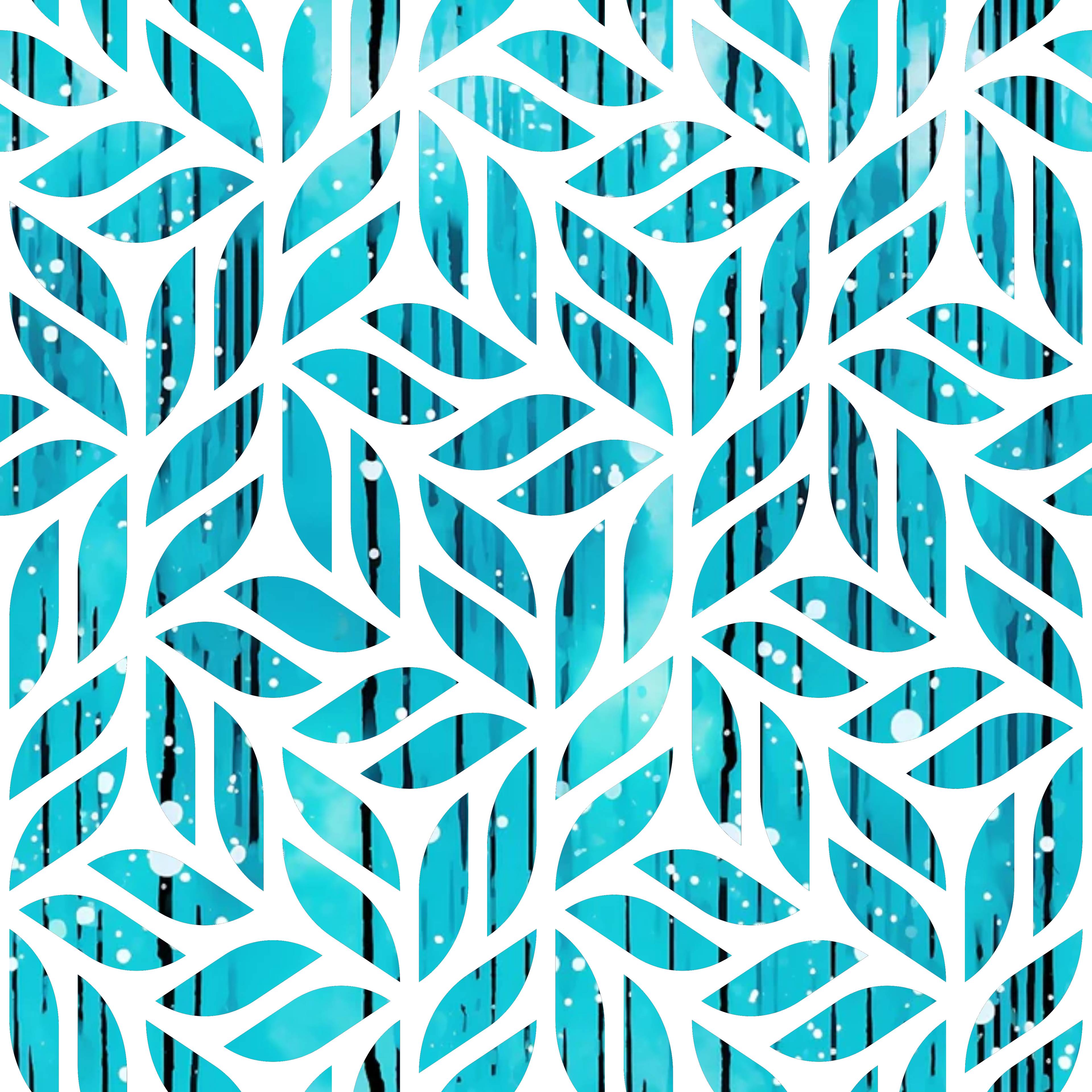 Dripping Turquoise Liquid Pattern 18 Minky Fabric