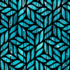 Dripping Turquoise Liquid Pattern 20 Minky Fabric