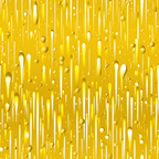 yellow, golden, amber, dripping, liquid, drops, droplets, flowing, streaks, rain pattern, abstract design, modern, contemporary, bright, vibrant,, fabric panel, geometric, vertical lines, glossy effect