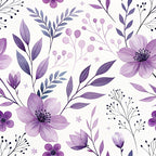 Watercolor Wanderings Pattern 10 Minky Fabric