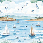 Watercolor Wanderings Pattern 18 Minky Fabric