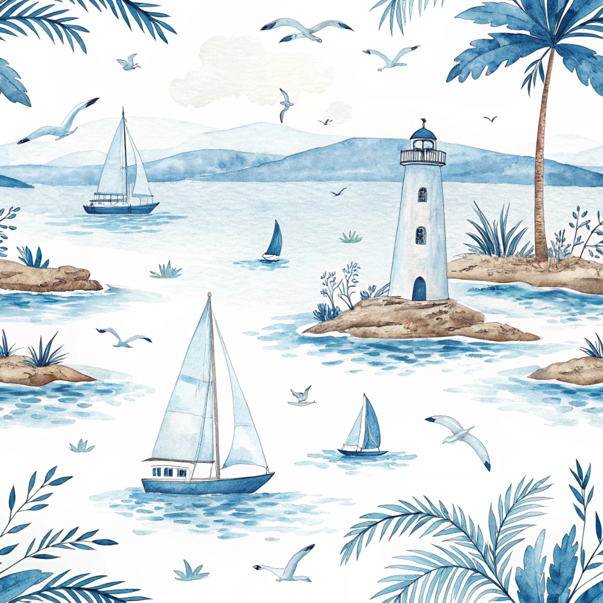 Watercolor Wanderings Pattern 9 Minky Fabric