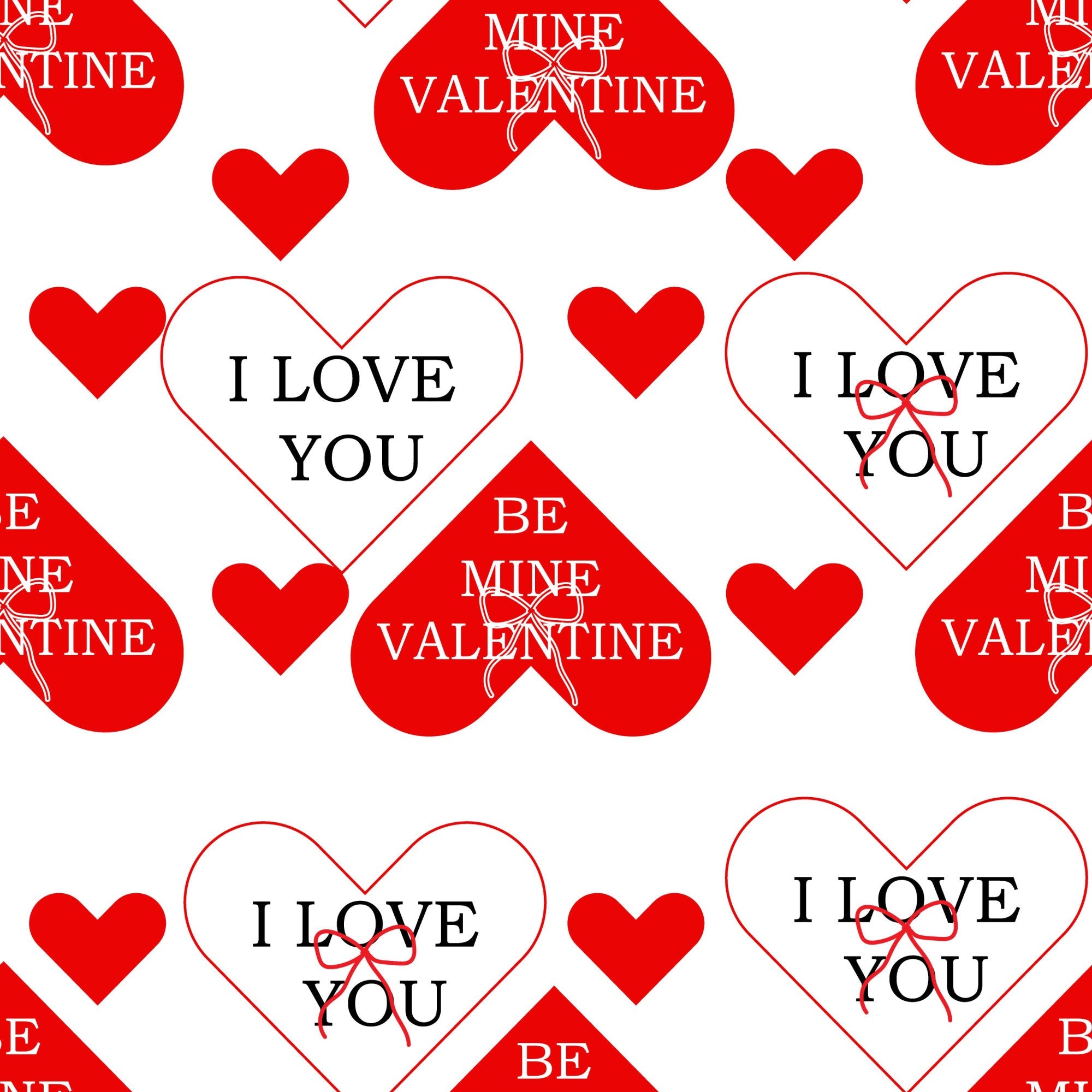 Elevate Your Valentines Day Pattern 2 Minky Fabric