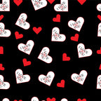 Elevate Your Valentines Day Pattern 4 Minky Fabric
