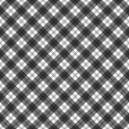white, gray, black, plaid pattern, tartan, diagonal lines, crosshatch design, geometric, checkered, monochrome,, fabric panel, fall, autumn, neutral tones, woven appearance, rectangular blocks, intersecting lines, textile design