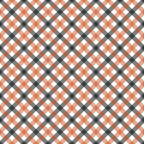 fall orange, charcoal gray, white, coral, plaid pattern, diagonal stripes, gingham, checkered design,, fabric panel, autumn colors, geometric pattern, crosshatch design, woven appearance, seasonal fabric, craft material, patchwork suitable, harvest theme, warm tones, textile design
