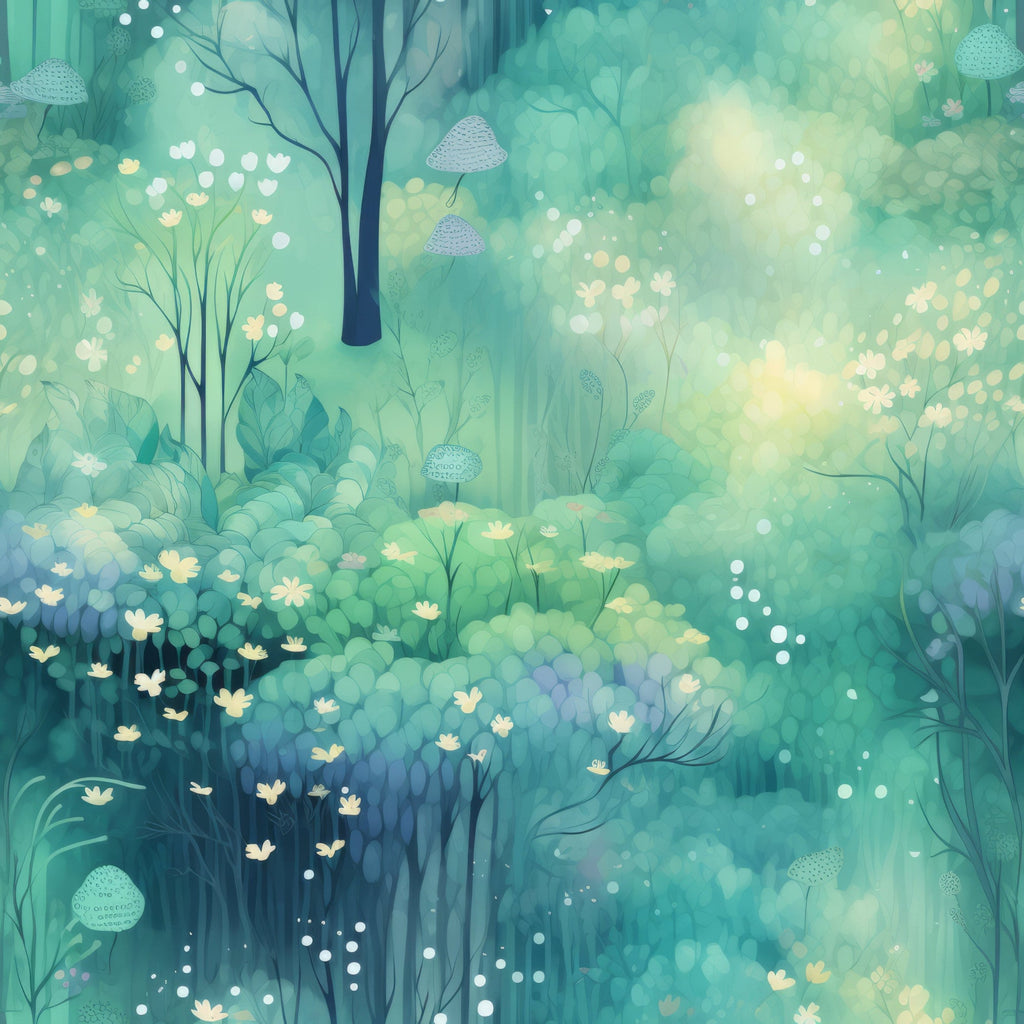 Fantasy Forest Pattern 28 Minky Fabric