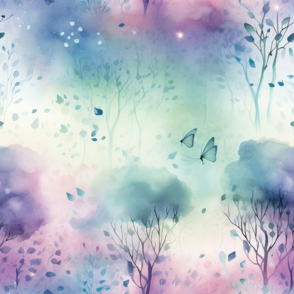 Fantasy Forest Pattern 31 Minky Fabric