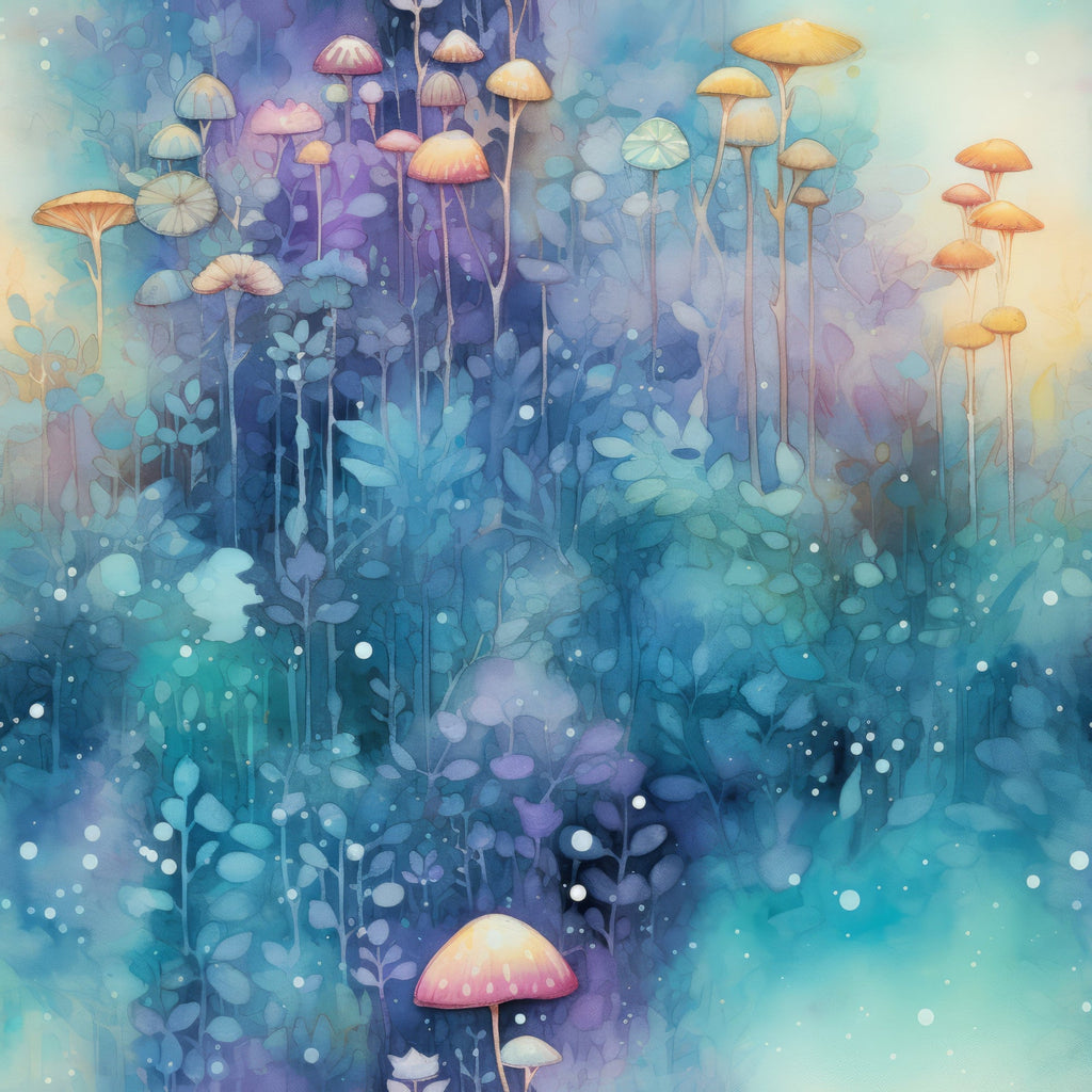 Fantasy Forest Pattern 34 Minky Fabric