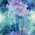 Fantasy Forest Pattern 38 Minky Fabric