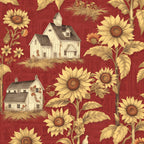 Sunflower Toile Pattern 7 Minky Fabric