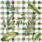 Rosemary Wreaths Pattern 10 Minky Fabric