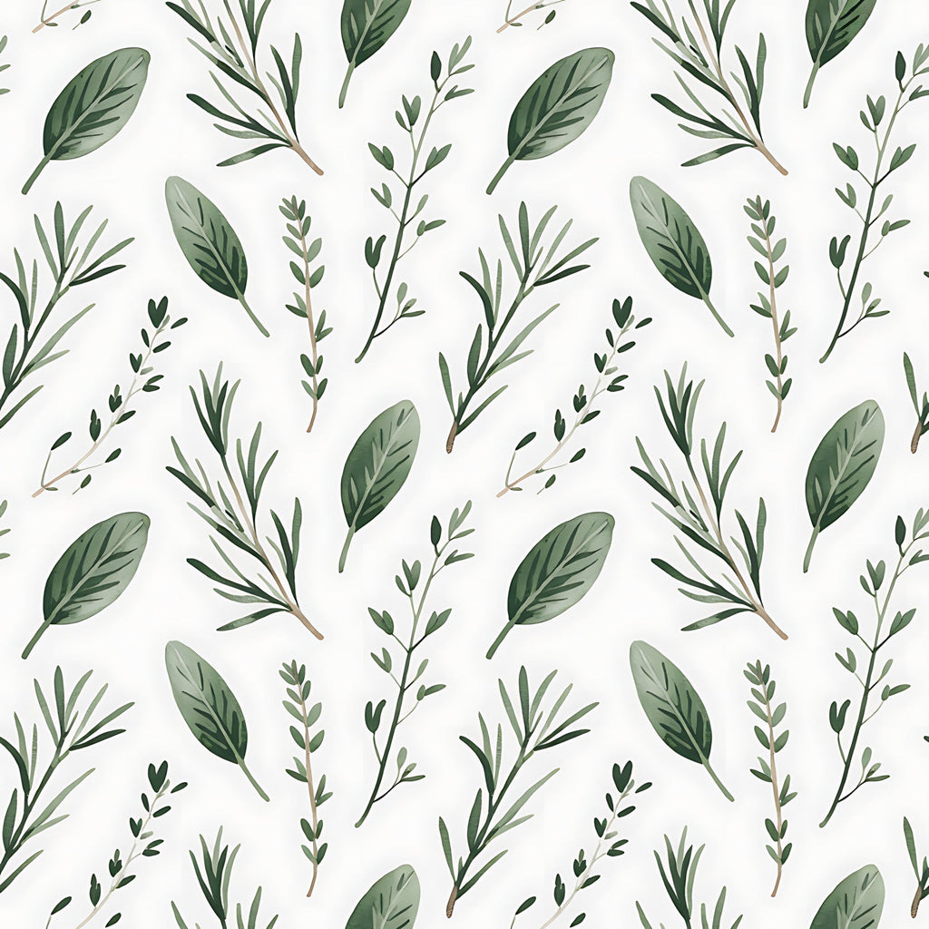 Rosemary Wreaths Pattern 13 Minky Fabric
