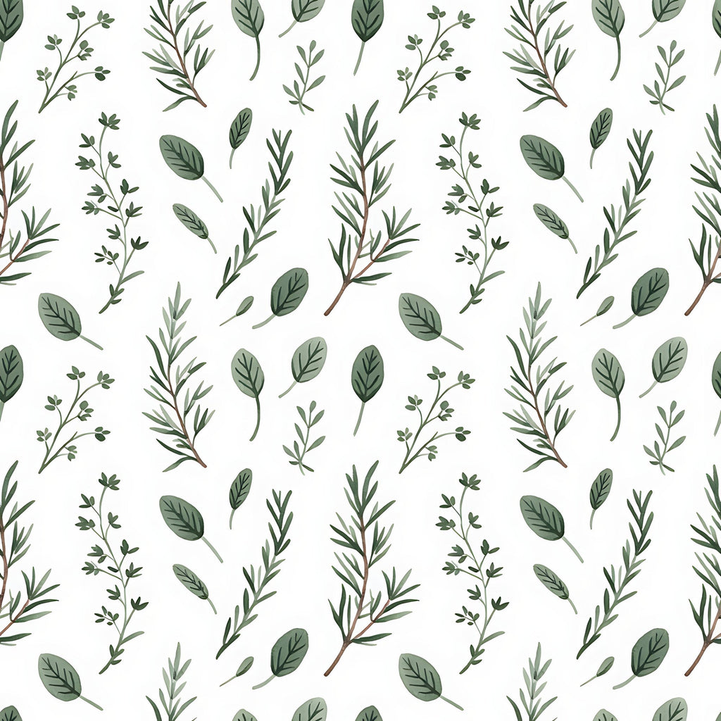 Rosemary Wreaths Pattern 14 Minky Fabric
