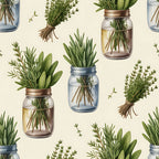 Rosemary Wreaths Pattern 15 Minky Fabric