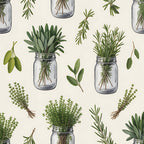 Rosemary Wreaths Pattern 16 Minky Fabric