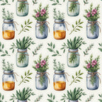 Rosemary Wreaths Pattern 17 Minky Fabric