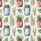 Rosemary Wreaths Pattern 18 Minky Fabric