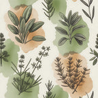 Rosemary Wreaths Pattern 24 Minky Fabric