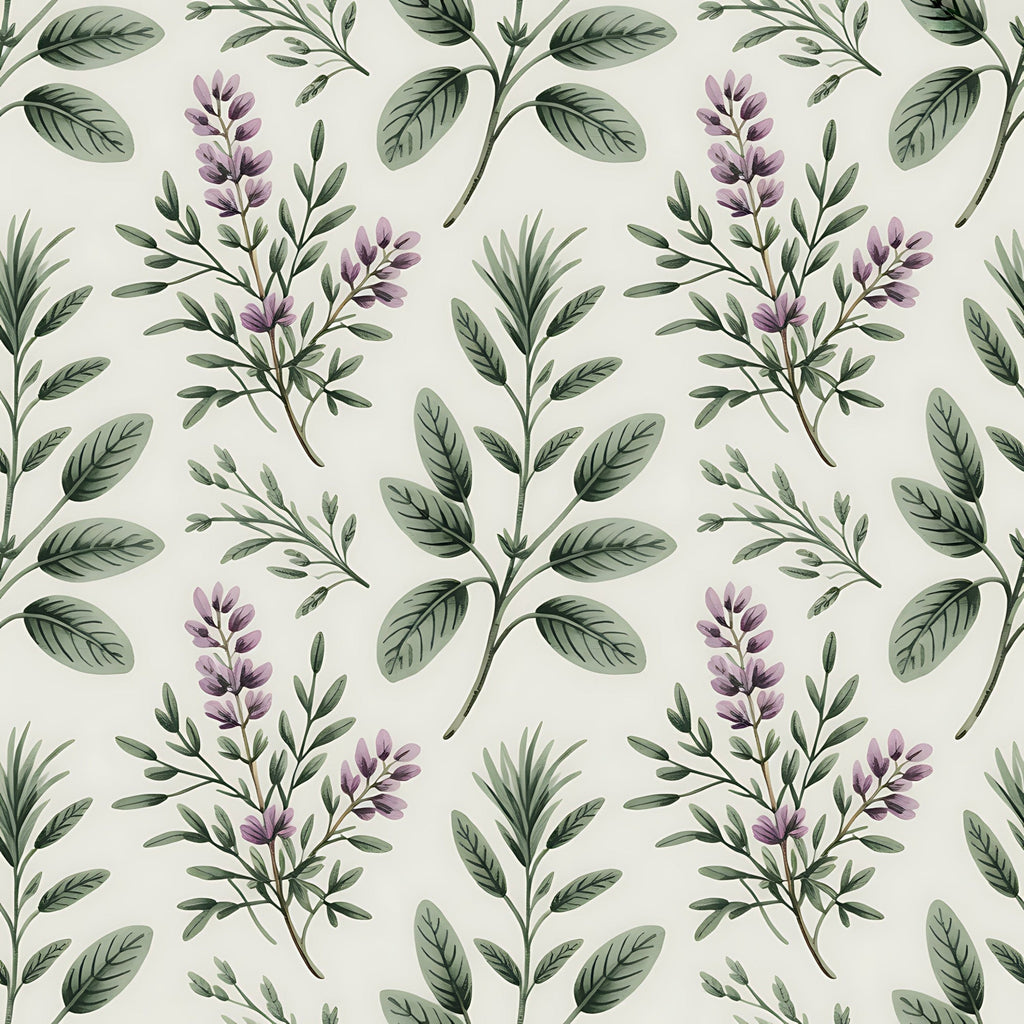 Rosemary Wreaths Pattern 25 Minky Fabric