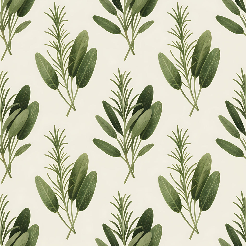 Rosemary Wreaths Pattern 27 Minky Fabric