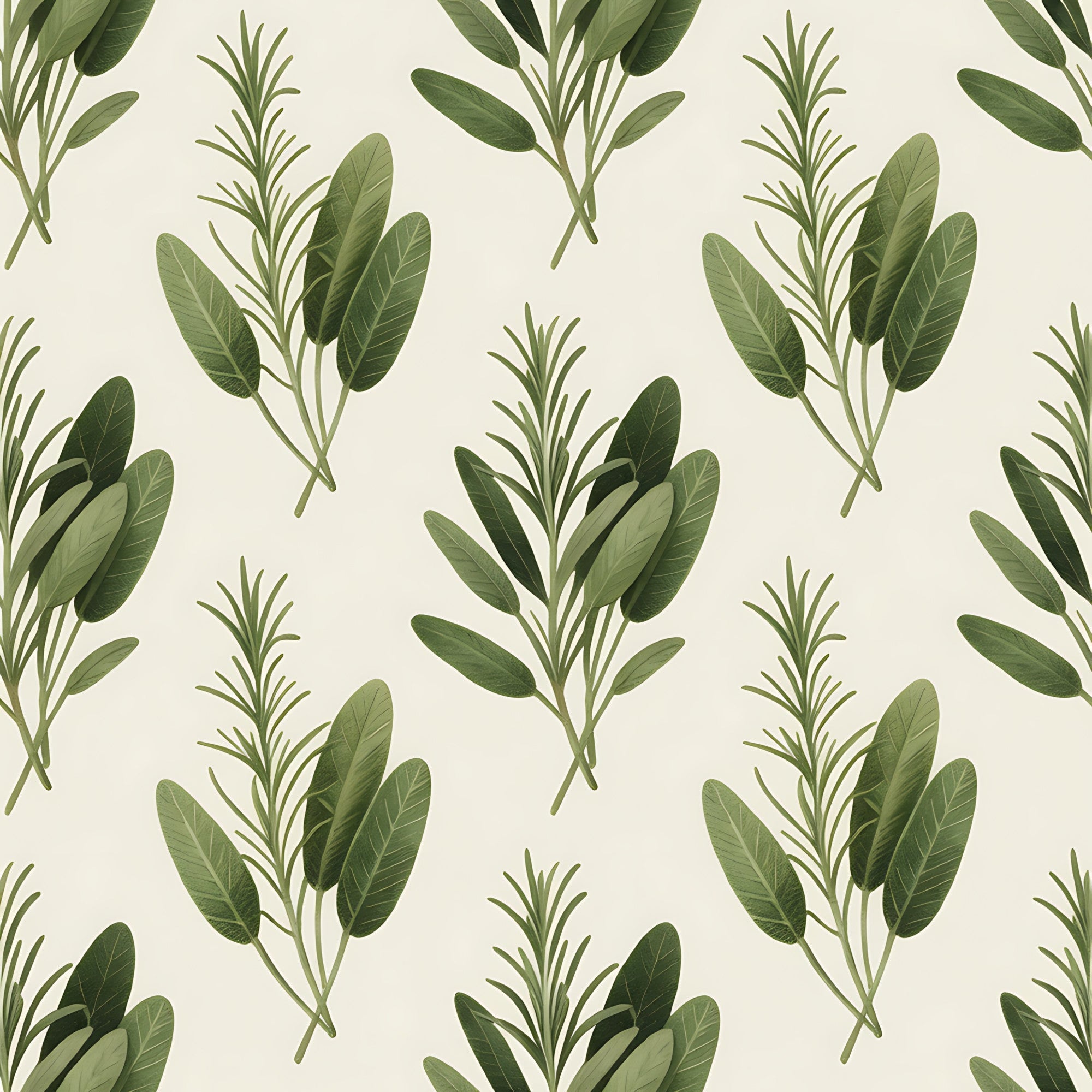 Rosemary Wreaths Pattern 27 Minky Fabric