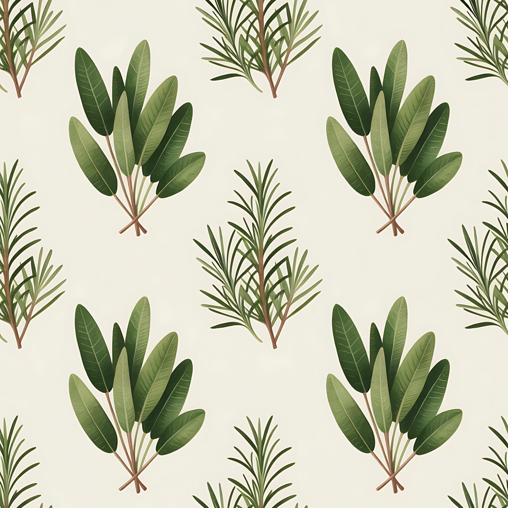 Rosemary Wreaths Pattern 28 Minky Fabric