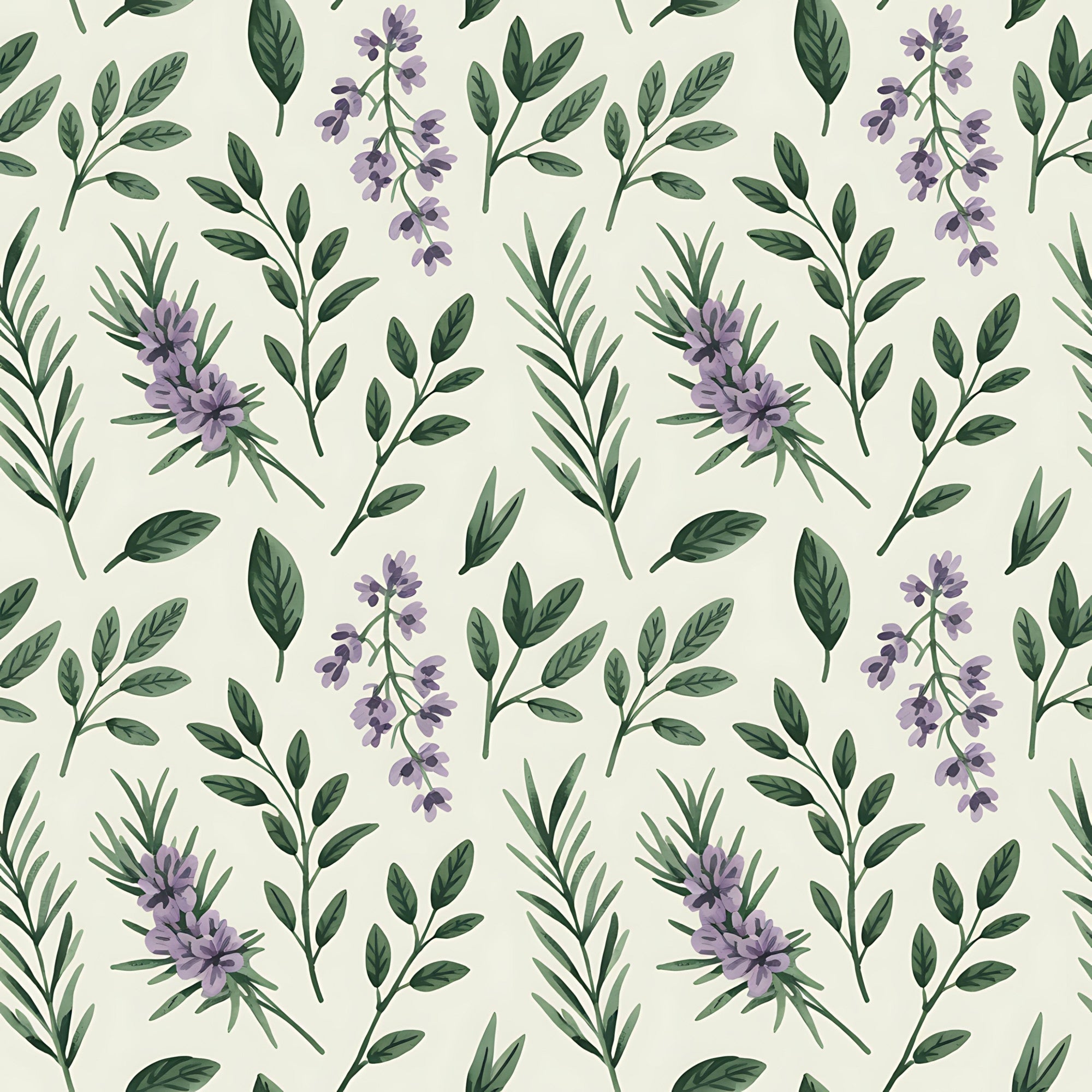 Rosemary Wreaths Pattern 29 Minky Fabric