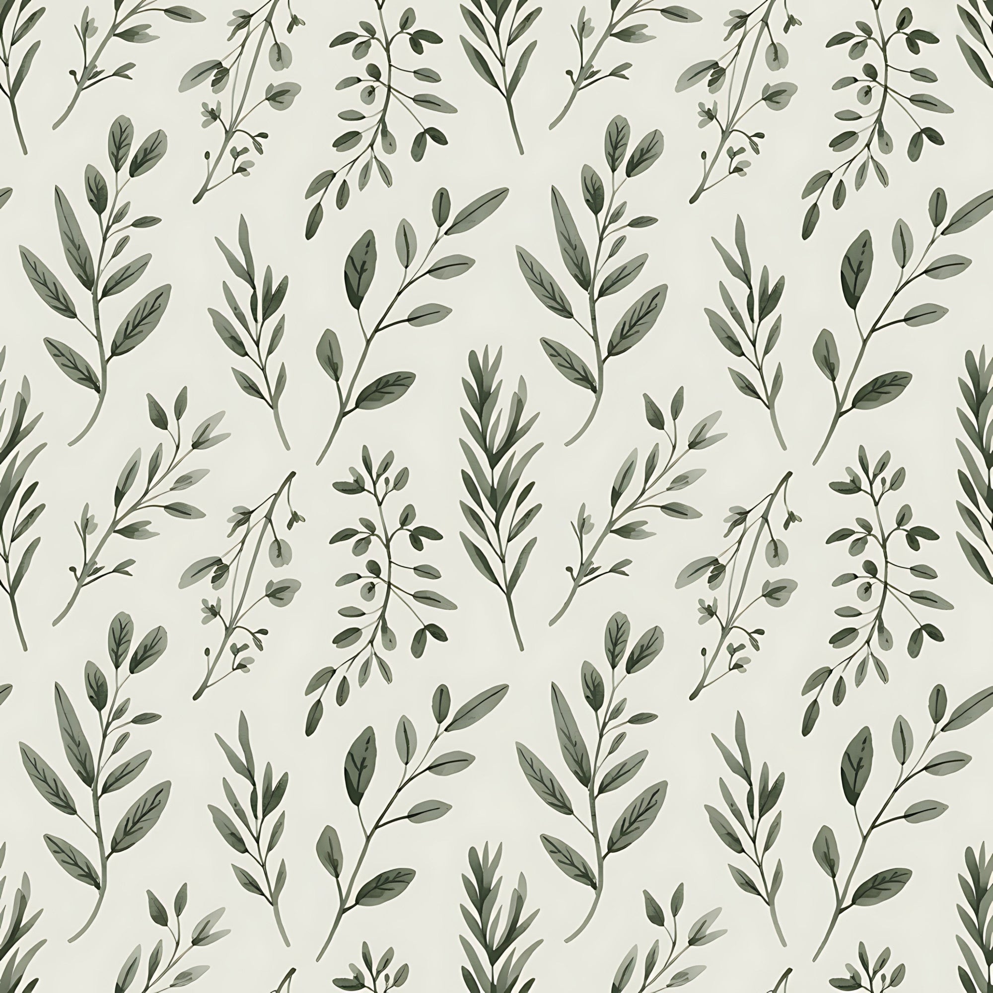 Rosemary Wreaths Pattern 3 Minky Fabric