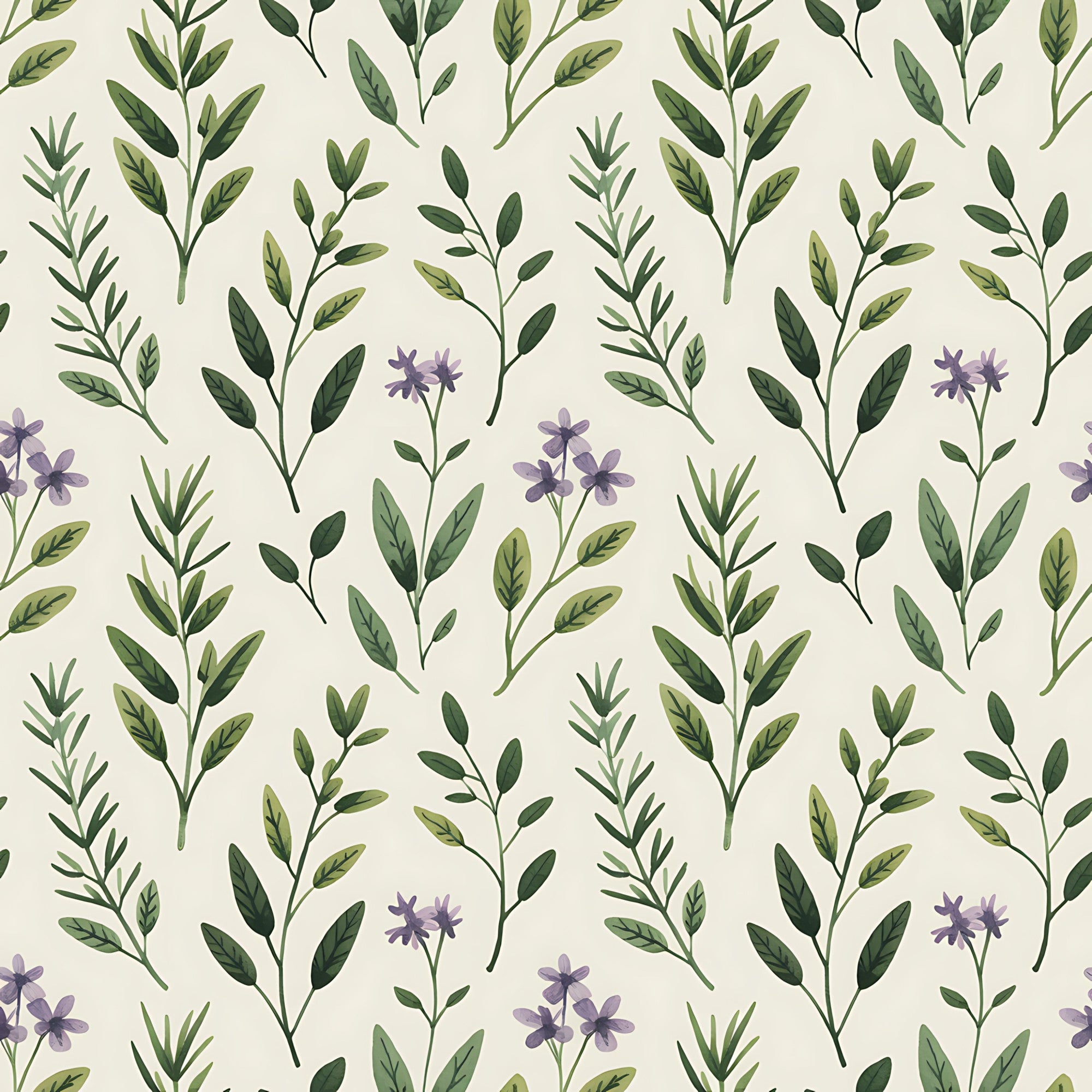 Rosemary Wreaths Pattern 30 Minky Fabric