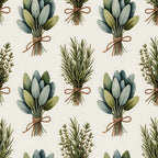 Rosemary Wreaths Pattern 32 Minky Fabric