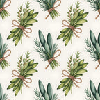 Rosemary Wreaths Pattern 33 Minky Fabric