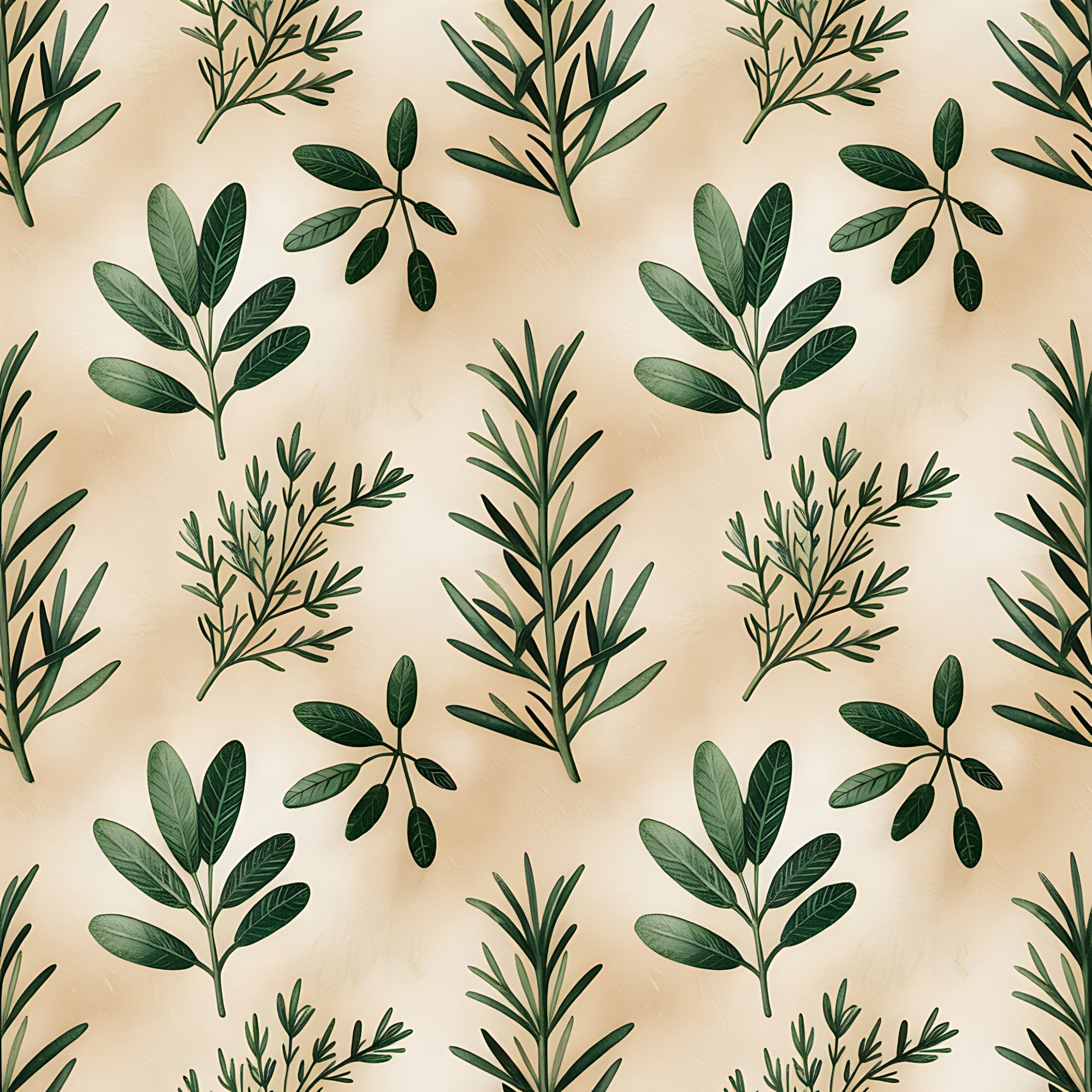 Rosemary Wreaths Pattern 35 Minky Fabric