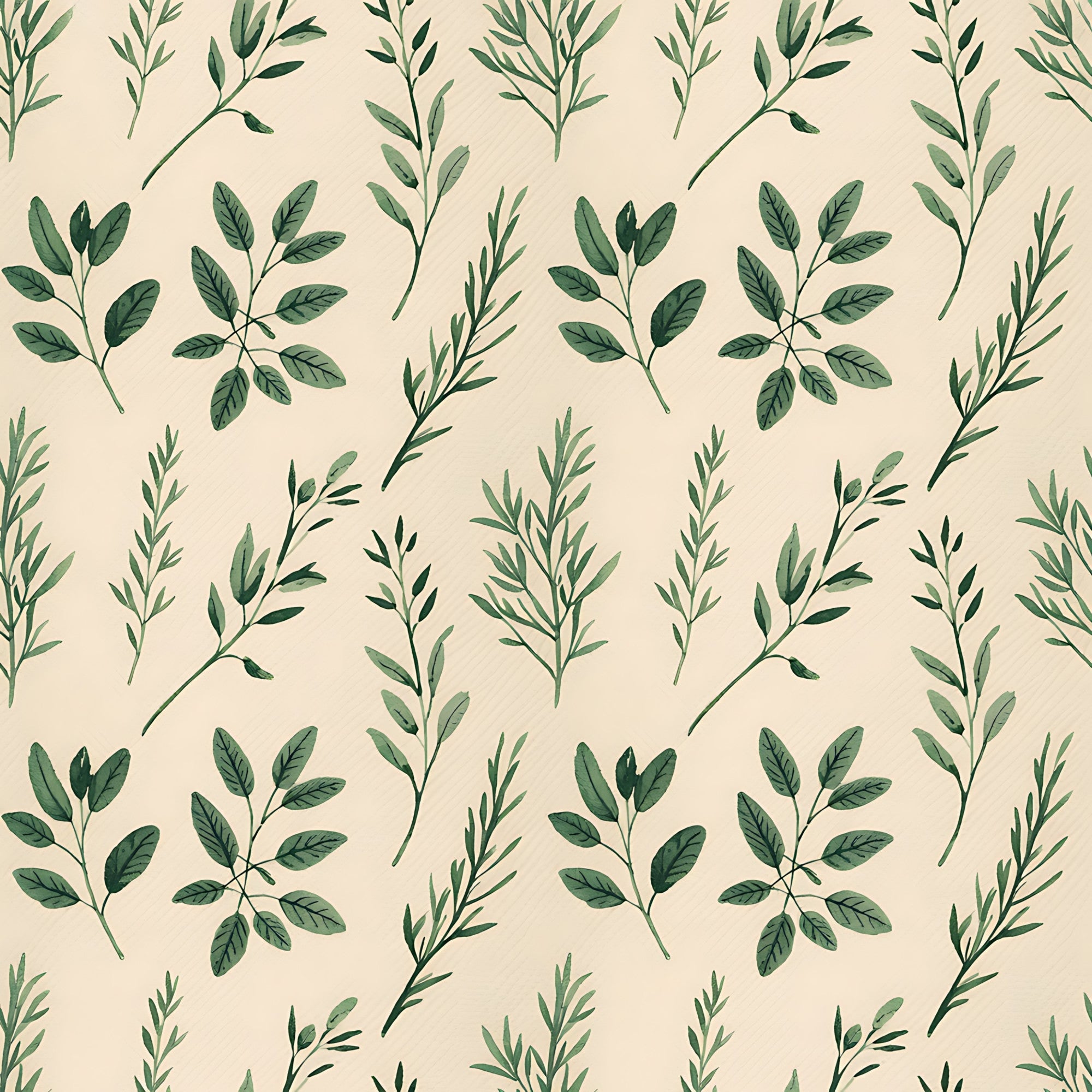 Rosemary Wreaths Pattern 37 Minky Fabric