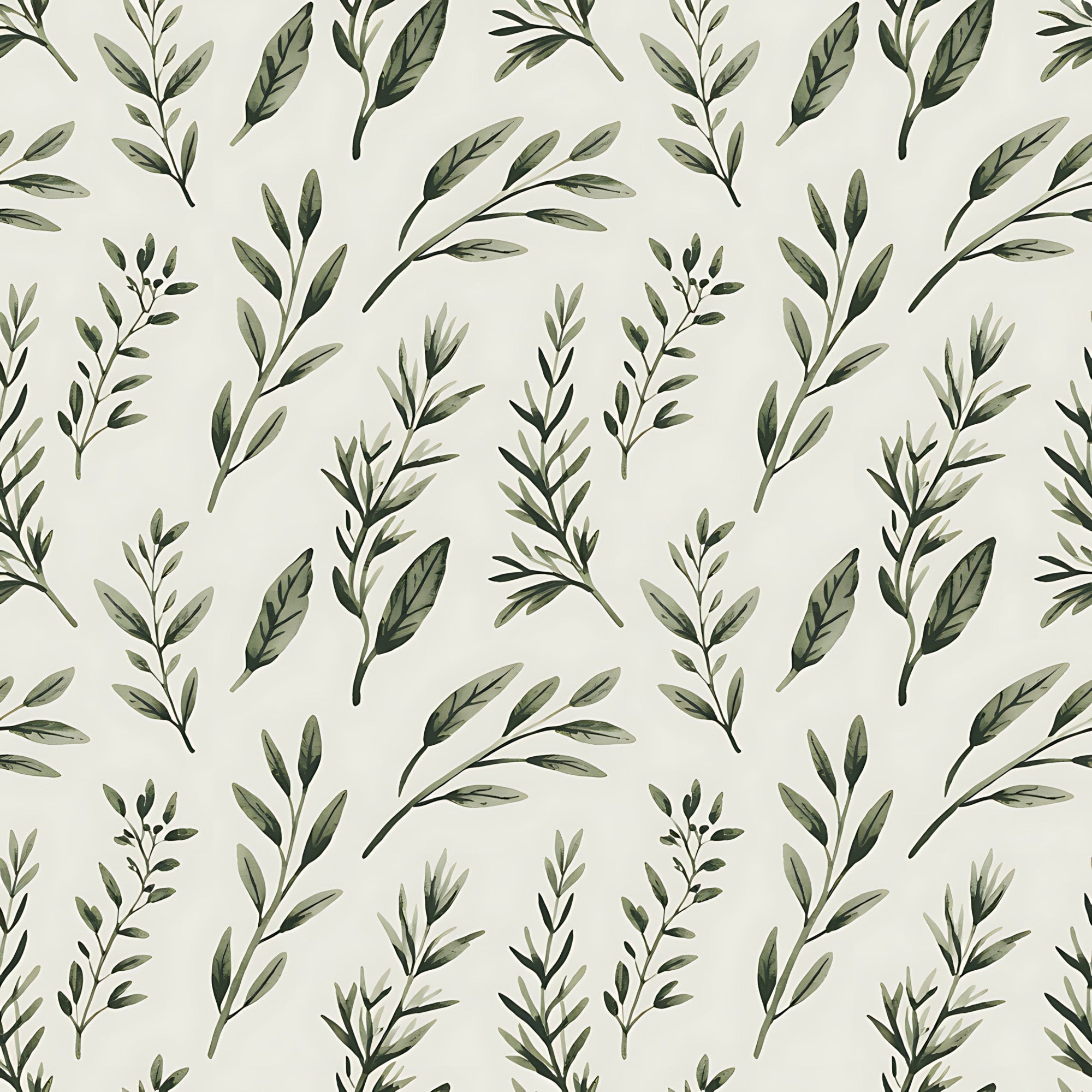 Rosemary Wreaths Pattern 4 Minky Fabric