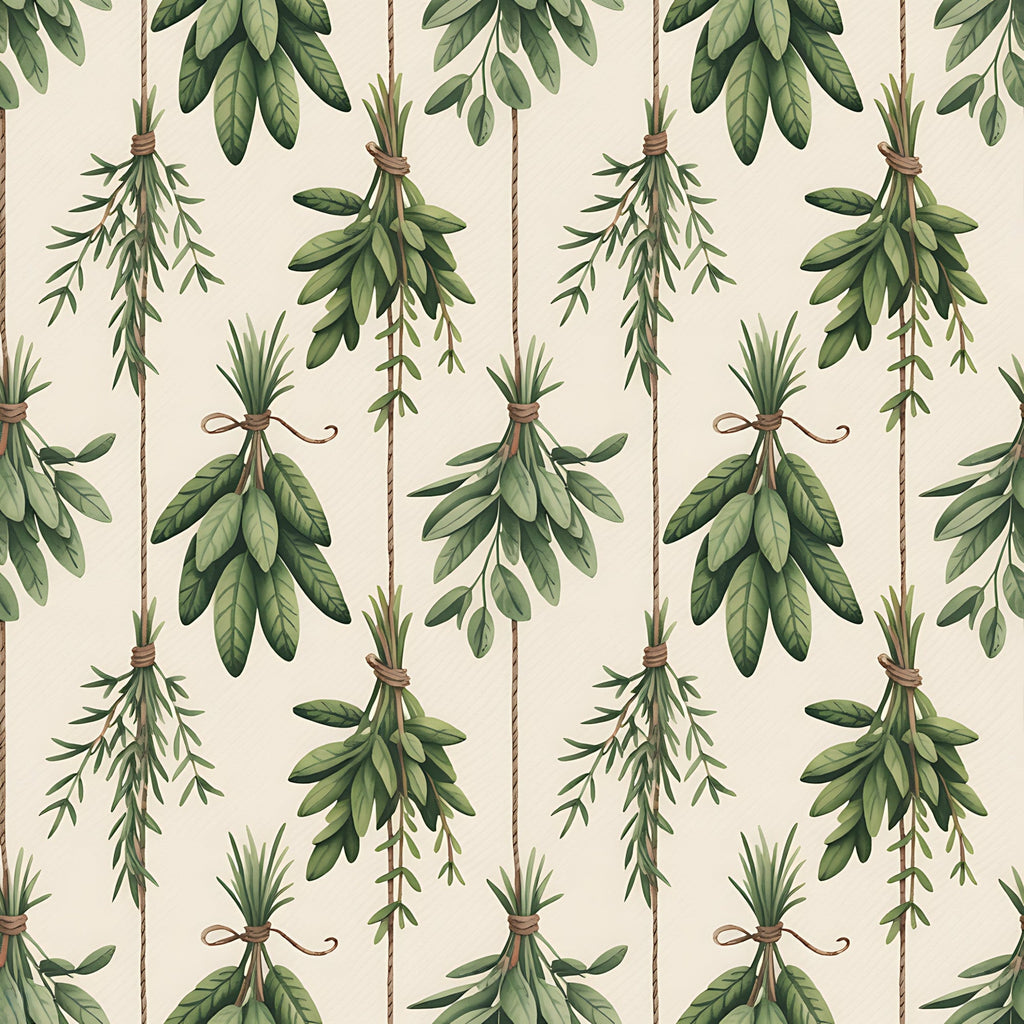 Rosemary Wreaths Pattern 6 Minky Fabric