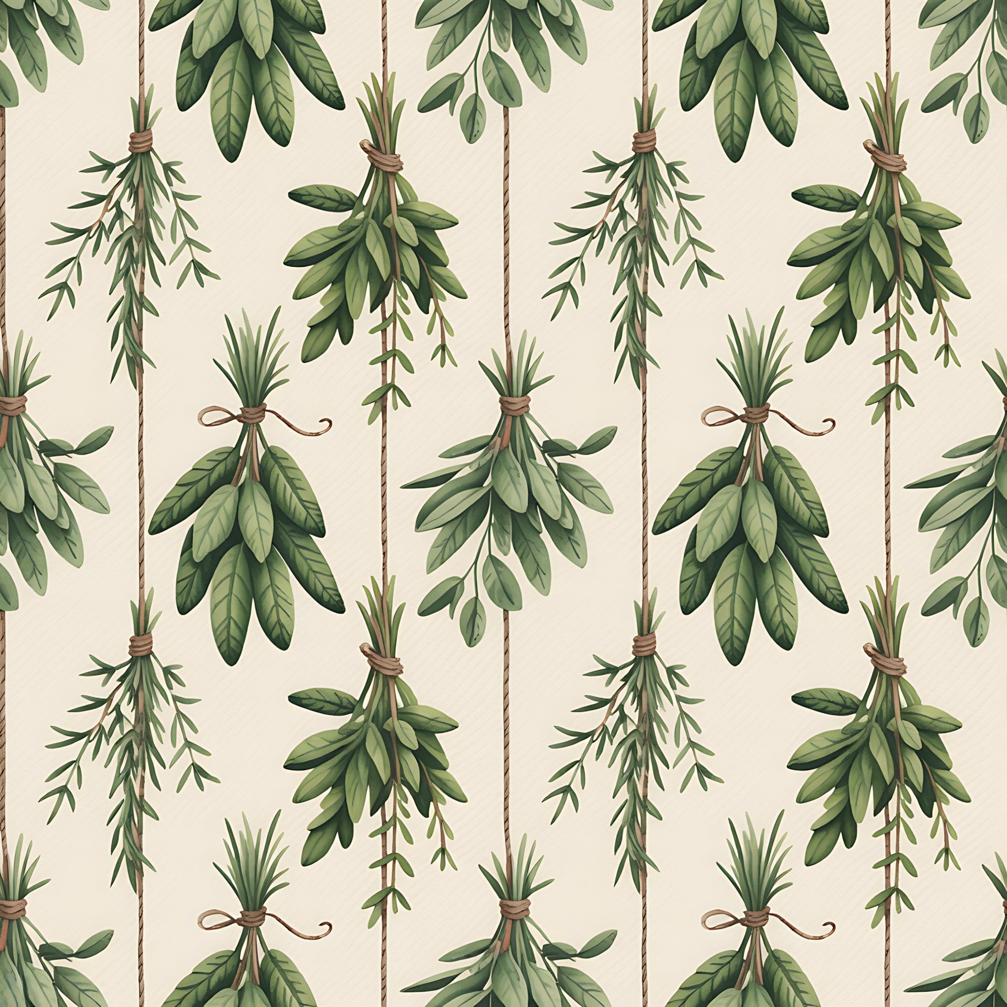 Rosemary Wreaths Pattern 6 Minky Fabric