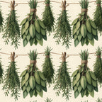 Rosemary Wreaths Pattern 7 Minky Fabric