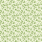 green leaves, cream background, botanical pattern, vine motif, leafy design,, fabric panel, nature inspired, soft green, ivory base, delicate foliage, repeating pattern, organic shapes, garden theme, watercolor style, floral fabric, cottage style, pastel tones, flowing vines, decorative leaves