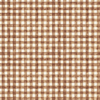 brown, cream, white, gingham, checkered pattern, vintage texture, distressed, aged appearance,, fabric panel, rustic, country style, woven texture, neutral tones, spring colors, easter theme, cottage core, farmhouse style, crafting material