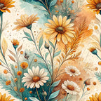 Chamomile Meadow Pattern 8 Minky Fabric