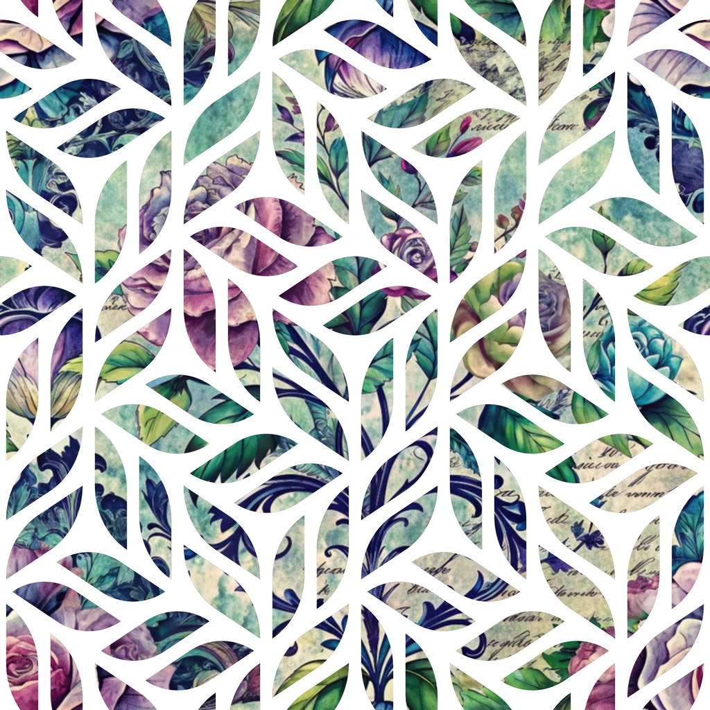 Love Letter Blooms Pattern 24 Minky Fabric