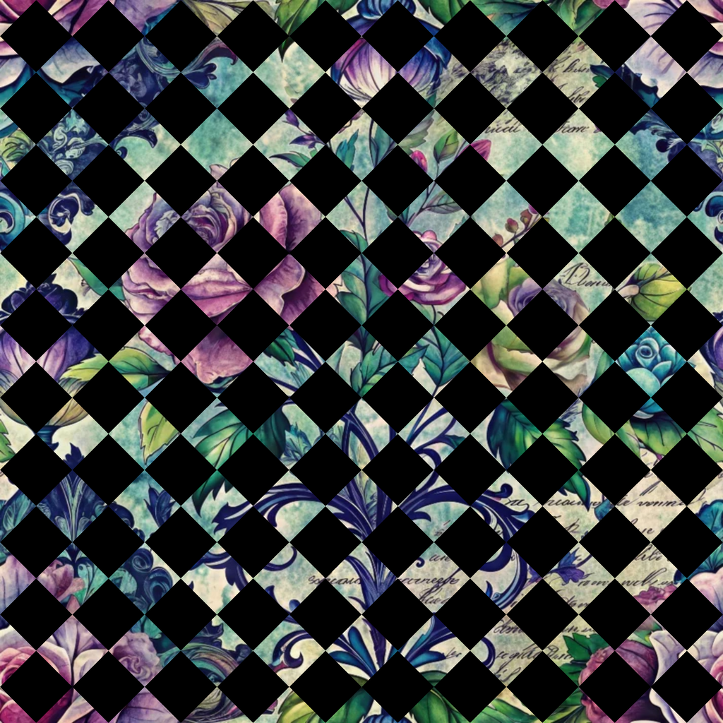 Love Letter Blooms Pattern 14 Minky Fabric